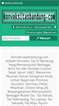 Mobile Screenshot of konveksitasbandung.com